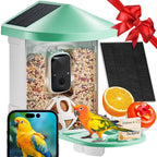 Smart Bird Feeder With Camera AI Identify 10000+ Bird Specie
