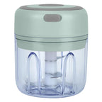Mini Electric Garlic Chopper Ginger Chopper With 8.45OZ Capacity
