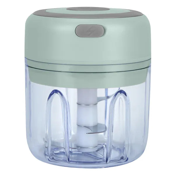 Mini Electric Garlic Chopper Ginger Chopper With 8.45OZ Capacity