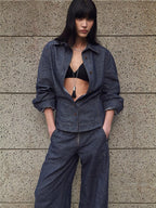 Refreshing breathable twill linen deconstructed silhouette old money