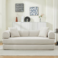 Folding Sofa Bed Convertible Couch with 2 Pillows