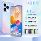 6.3inch HOT40 Unlocked Phone Dual SIM 4G Phone, Android Smartphone 4GB