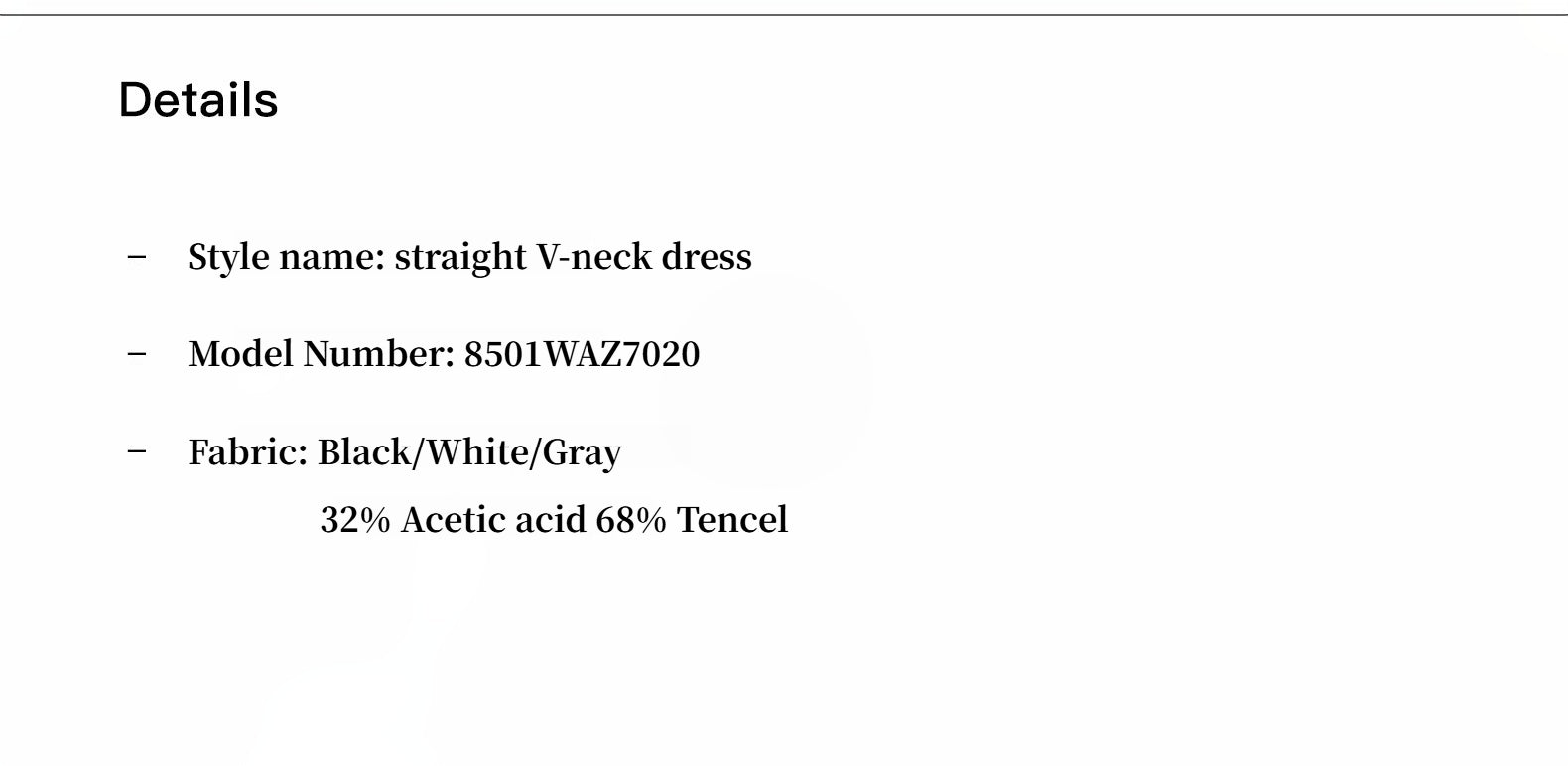 Elegant and intellectual triacetate Tencel blended skin-friendly