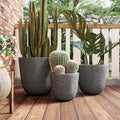 U_STYLE Lightweight MGO Planter Set of 3
