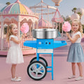Commercial Cotton Candy Machine With Cart Sugar Floss Maker 1000W For