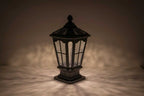 Garden Post Light Black Aluminum Outdoor Column Light