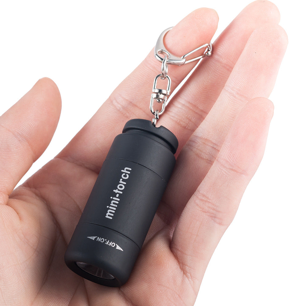 Multicolor Mini Torch USB Rechargeable Flashlight