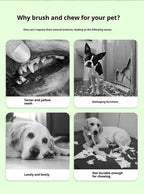 DOG Chew Toys For Teeth Cleaning,Pet Sausage Chew Brush,Pet Chew &