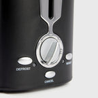 2 Slice Toaster, Quick & Even Results Every Time, Wide Slots Fit Any