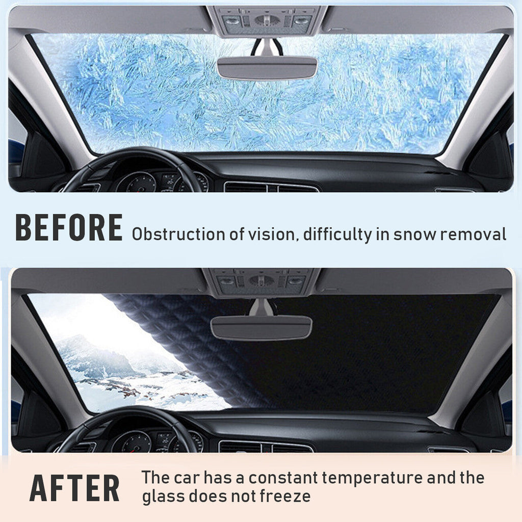 Universal Car Windshield Snow Cover Magnetic Winter Ice Frost Guard