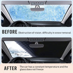 Universal Car Windshield Snow Cover Magnetic Winter Ice Frost Guard
