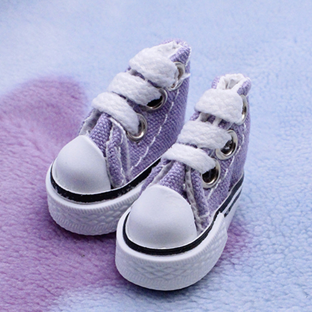 1 Pair Toy Girl Boy Fashion Mini Canvas Gift