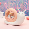 Multi-functional  Snails Piggy Bank Night Lamp