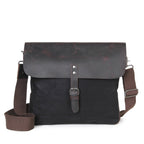 Casual Retro Wax Cloth Canvas Messenger Bag