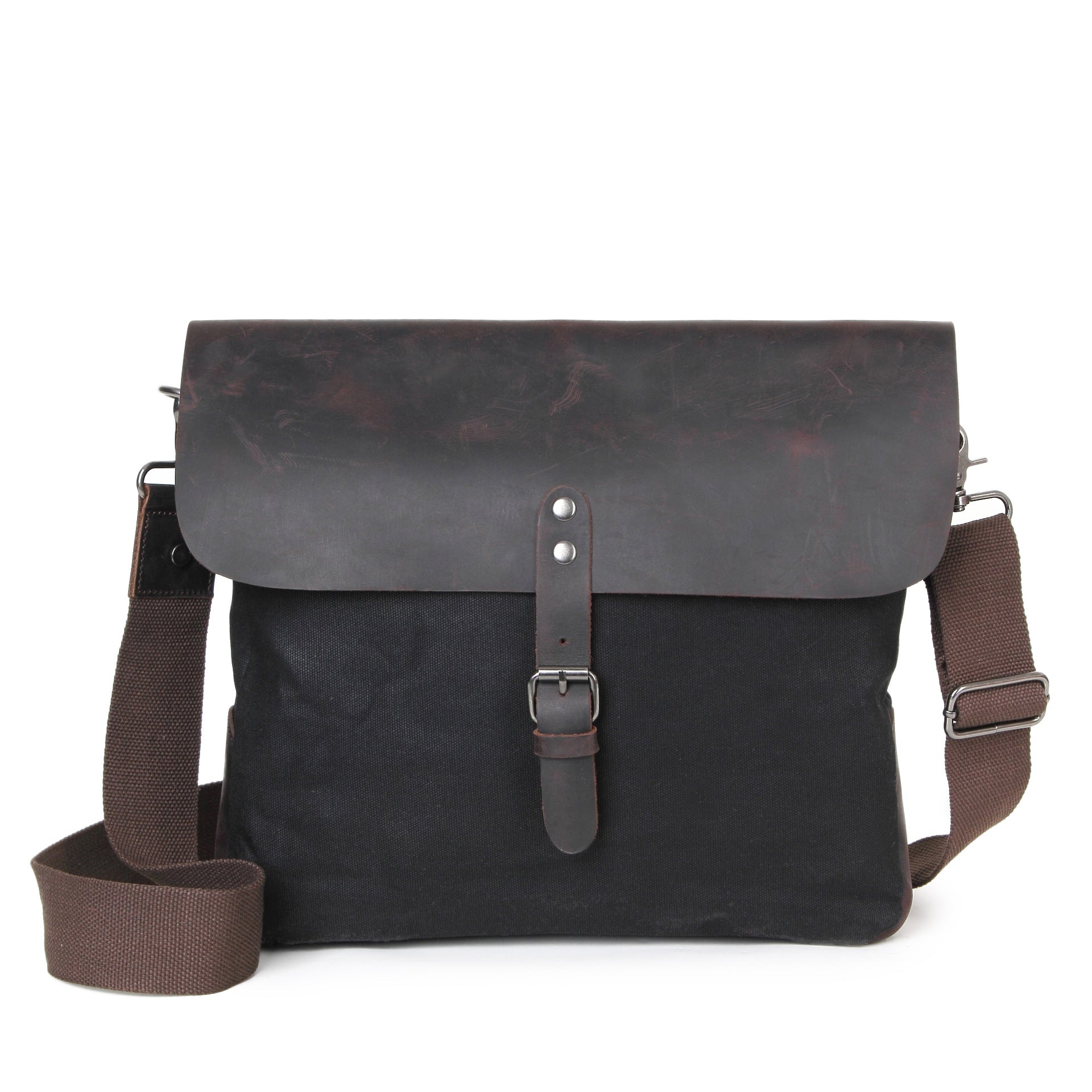Casual Retro Wax Cloth Canvas Messenger Bag