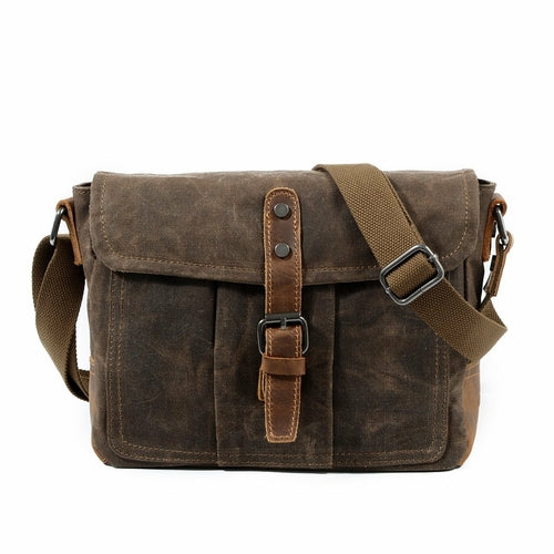 High Quality Casual Canvas Messenger Bag For Men