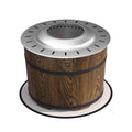 Smokeless Fire Pit with Fireproof Mat - 20.5' Barrel Style Portable Wood Burning Firepit