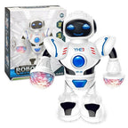 High Quality White Electric Dancing Robot