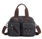 High Quality Canvas Simple Canvas Messenger Bag For Ladies