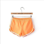 Women's sports shorts, home casual solid-color fashionable yoga beach