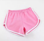 Women's sports shorts, home casual solid-color fashionable yoga beach