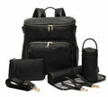Large Capacity Leisure PU Leather Mommy Backpack