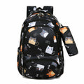Cartoon Cute Cat Printed Elementary School Bag