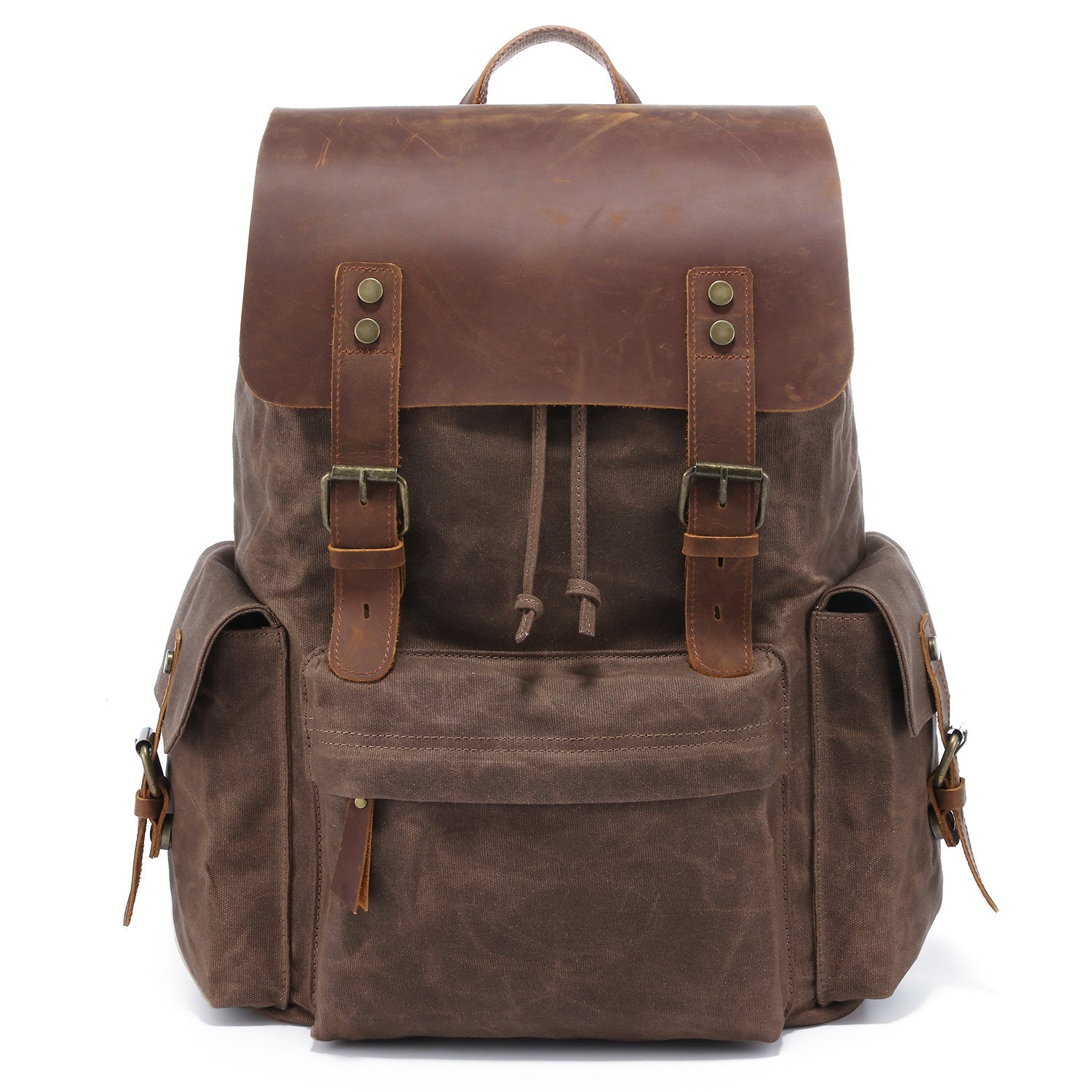 High Quality Fashion Canvas Backpack For Young Men