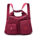 Waterproof Multi-functional Nylon Bag For Ladies