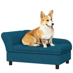 PawHut Elevated Pet Sofa Bed for Small and Medium Dogs