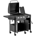 Ultimate Backyard Sizzler: 310 Sq. In. Gas Grill with Side Burner