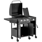 Ultimate Backyard Sizzler: 310 Sq. In. Gas Grill with Side Burner