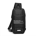High Quality Fabric Multifunctional Men's Crossbody Bag