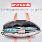 PU Leather Women Laptop Bag Notebook Carrying Case Briefcase For
