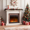 18/23/26 Inch 1500W Electric Fireplace Insert with Remote Control-18 inches