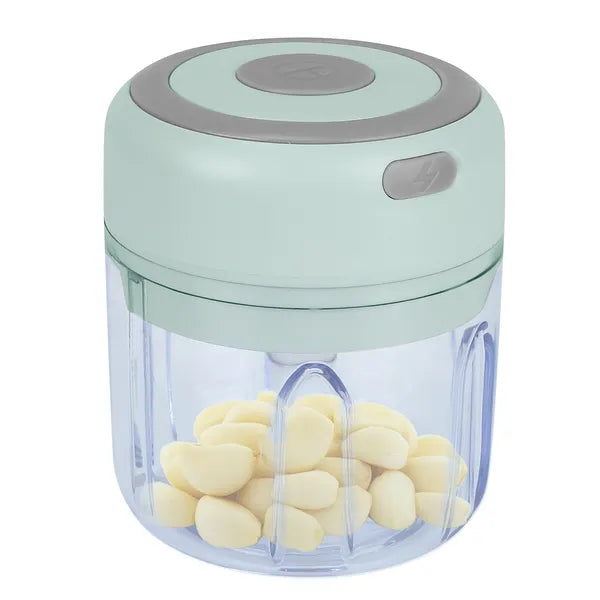Mini Electric Garlic Chopper Ginger Chopper With 8.45OZ Capacity
