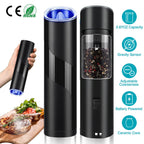 Electric Salt And Pepper Grinder Automatic Gravity Sensor Battery