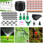 164FT Drip Irrigation Kit Automatic Garden Irrigation System Misting