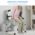 One-Button Folding Aluminum Walking Frame Walker