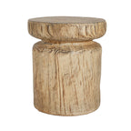 MGO Wood Grain Side Table - Natural