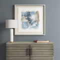 Ashlar Serenity™ — Hand-Painted Abstract Framed Glass Wall Art