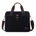 Men's Simple Fashion Business Canvas Briefcase