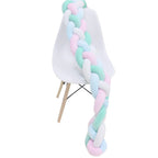1m 2m Knot Nursery Weaving Plush Knot Decor Pillow