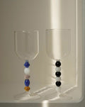 Set of 2 Pcs Gemstone Bordeaux Wine Glasses Set ( $24.9 each ) -