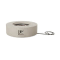 Modern Outdoor 50,000 BTU Round MgO Concrete Propane Fire Pit