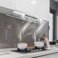 Insert Range Hood, 900CFM 4-Speed, 30 Inch Stainless Steel Built-in