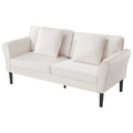 Loveseat Sofa, 69-Inch Small Sofa Couch For Living Room, Velvet Fabric