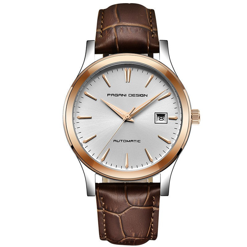 High Quality Fashionable Leather Strap Men's Watch