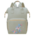 Oxford Embroidery Travel Diaper Bag For Mommy