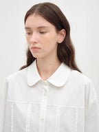 "Sea Salt & Sugar" cotton short-sleeved shirt